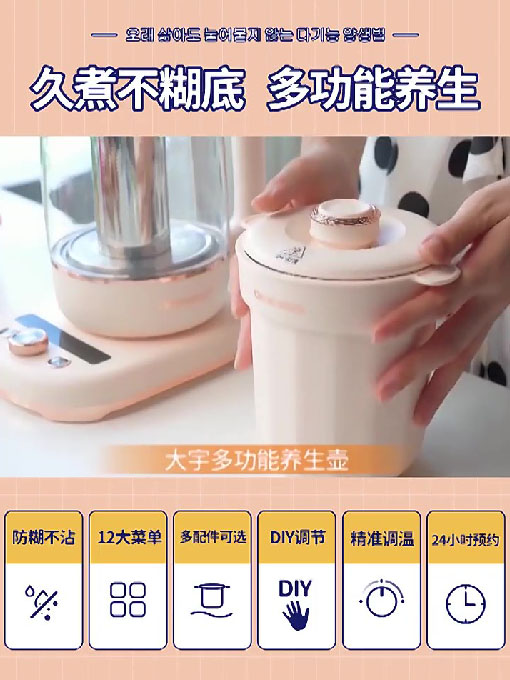 DY-YS8、DY-YS8A养生壶