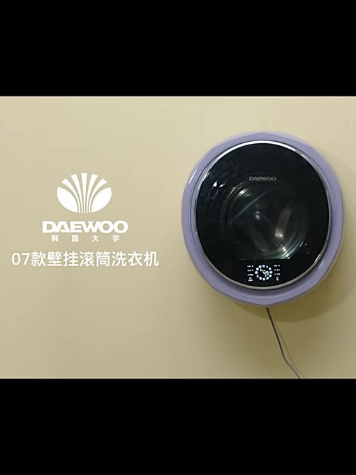 DY-BGX07H全自动壁挂滚筒洗衣干衣机